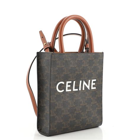 celine mini canvas bag|Celine canvas triomphe.